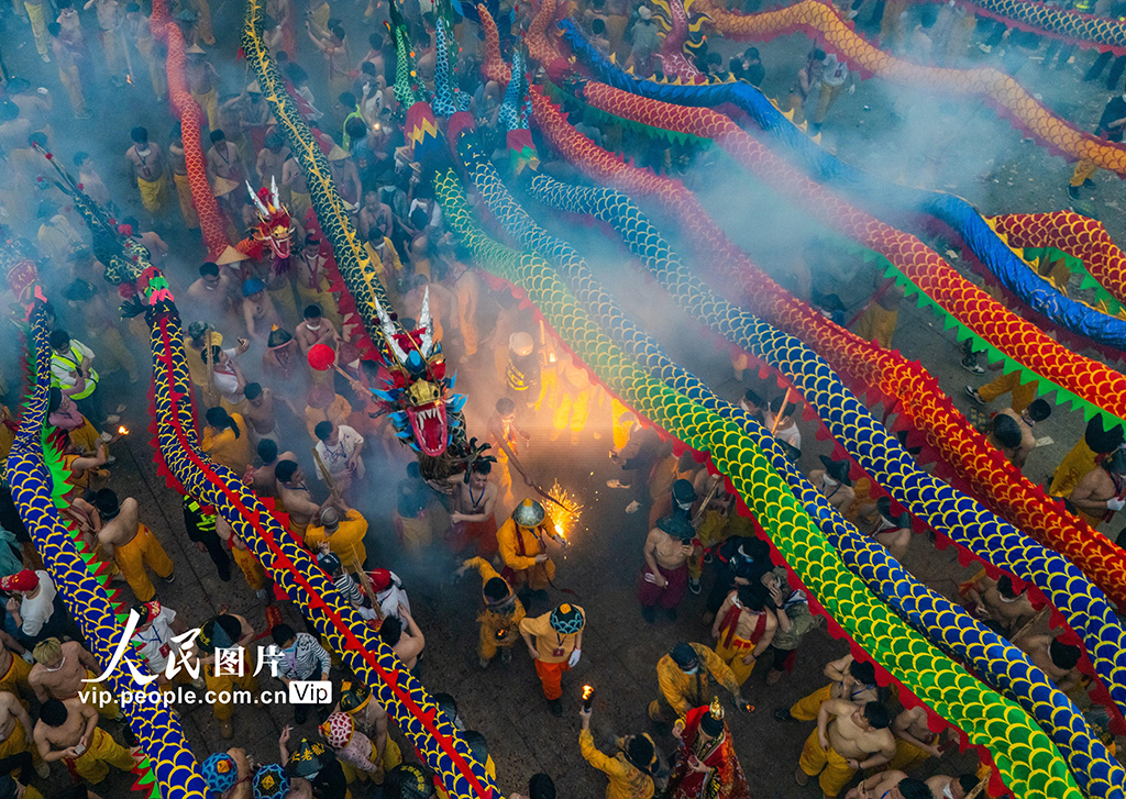 广西宾阳:炮龙起舞【4】