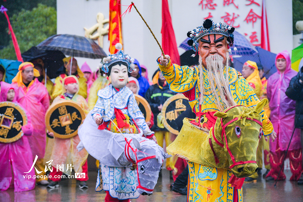 安徽池州：傩戏闹新春【6】