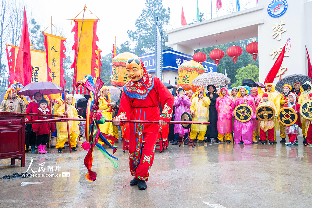 安徽池州：傩戏闹新春【3】