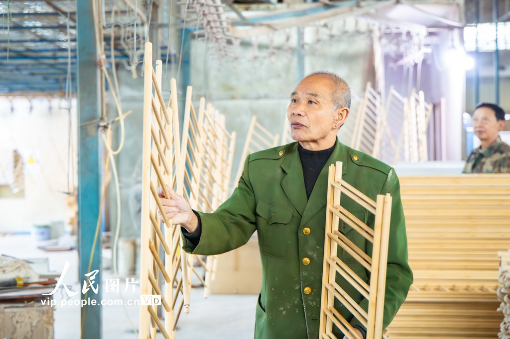 福建松溪：竹制品企业生产忙【3】