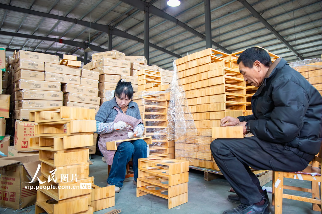 福建松溪：竹制品企业生产忙【4】