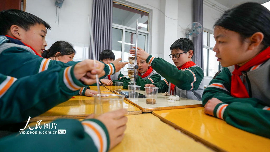 江苏泗洪：净水小实验 护水大道理【3】