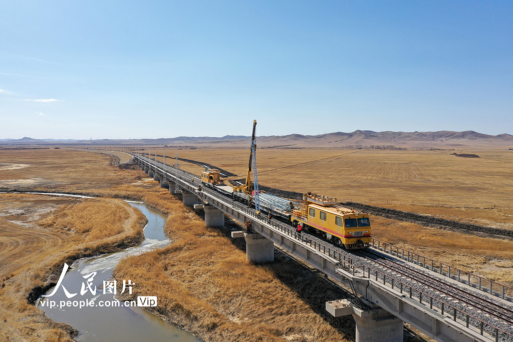内蒙古锡林郭勒盟：太锡铁路建设有序推进【5】
