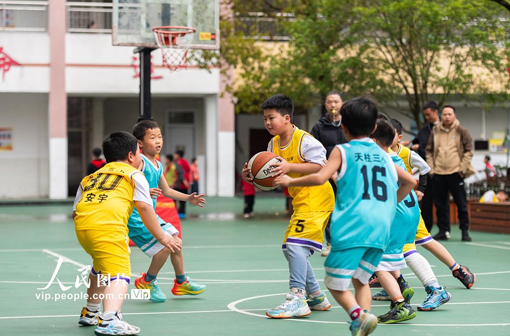 贵州天柱:篮球少年 赛场争锋【5】