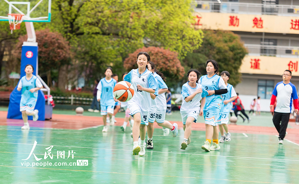 贵州天柱:篮球少年 赛场争锋【6】