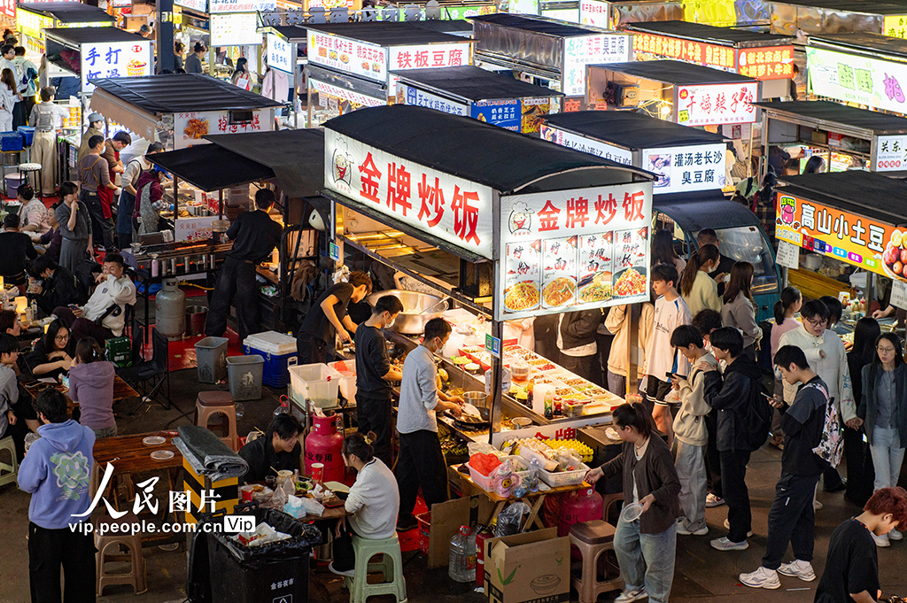 浙江金华：夜市火热引客来【3】