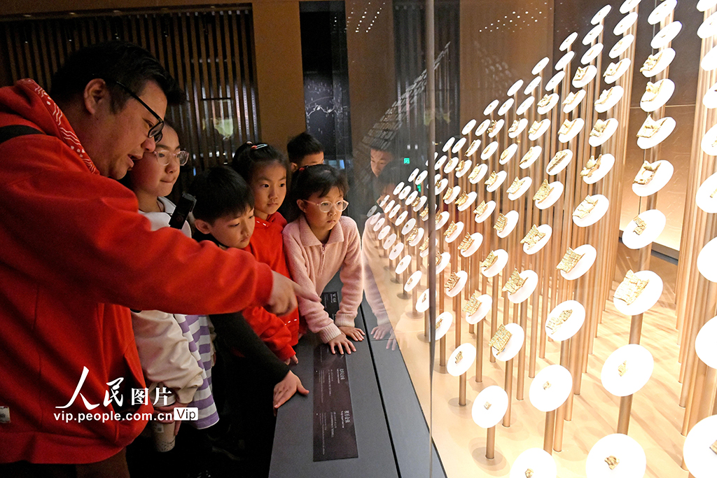 安徽淮南：春假开启 乐游博物馆【4】