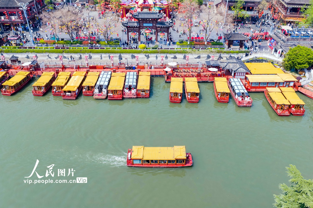 江苏南京：夫子庙景区人气旺【3】