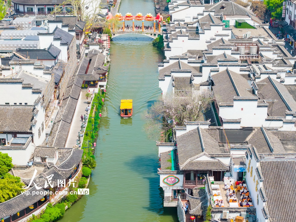 江苏南京：夫子庙景区人气旺【4】