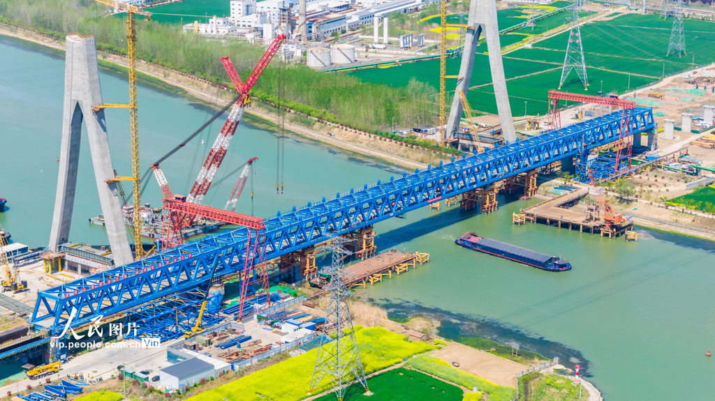 潍宿高铁跨运河大桥建设有序推进【3】