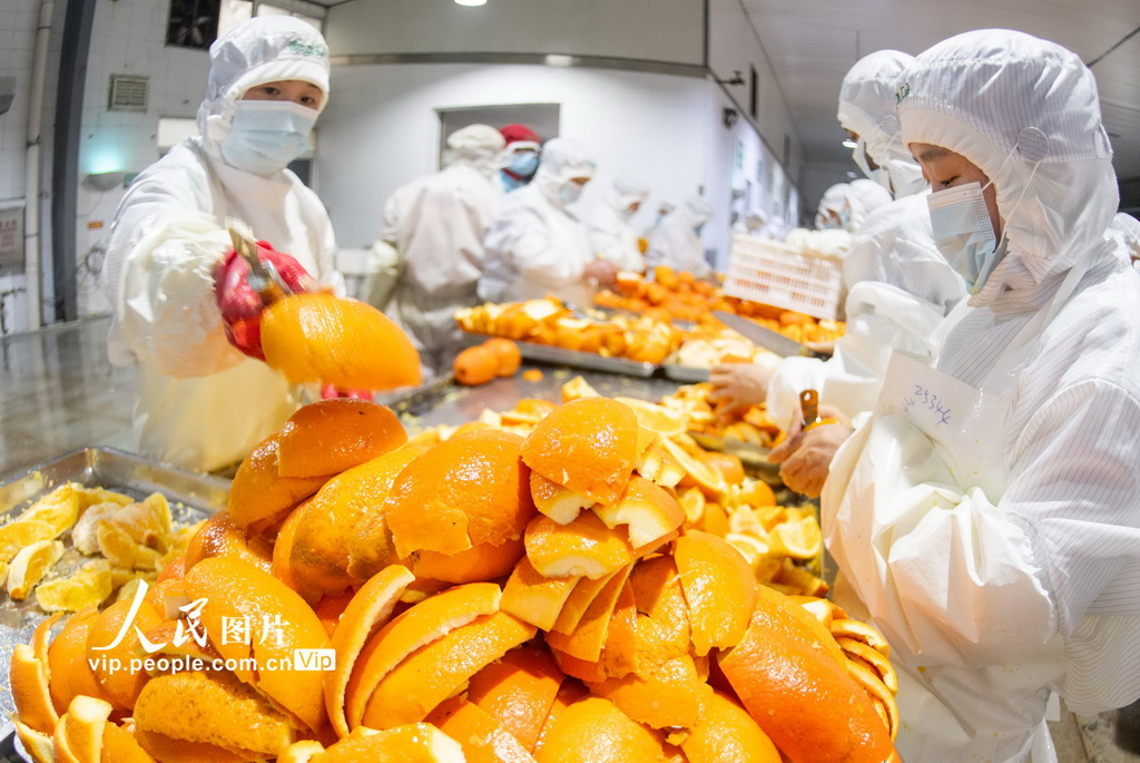 湖北秭归：橙皮深加工 助果农增收【4】