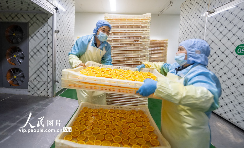 湖北秭归：橙皮深加工 助果农增收【8】