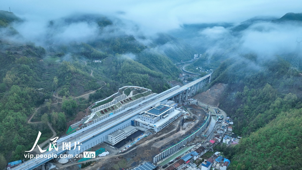 陕西:建设中的西康高铁【2】