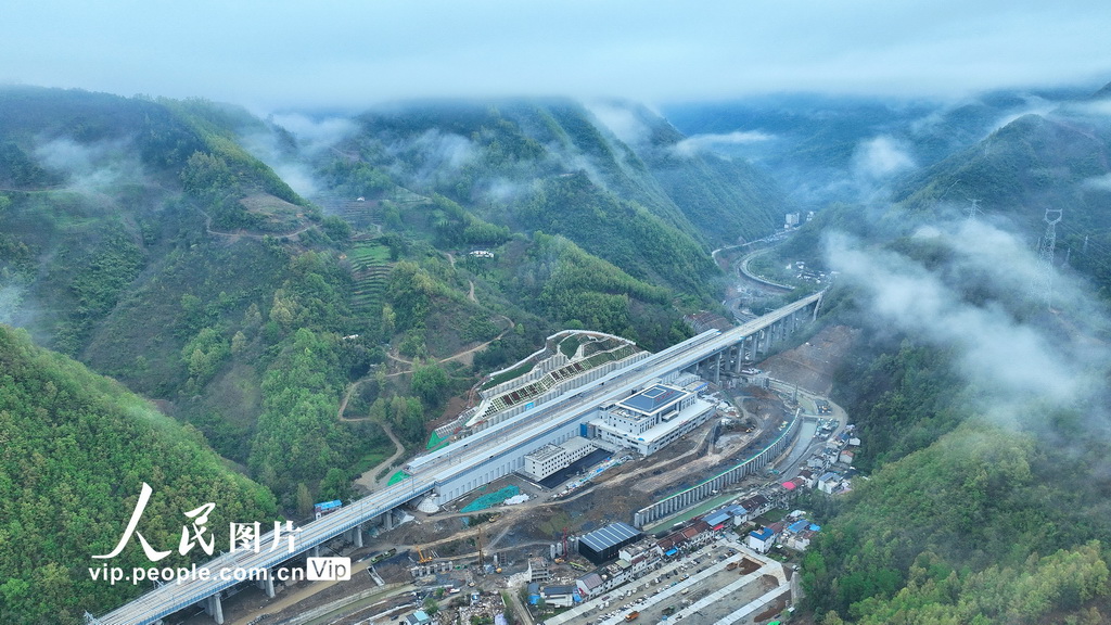 陕西：建设中的西康高铁【5】