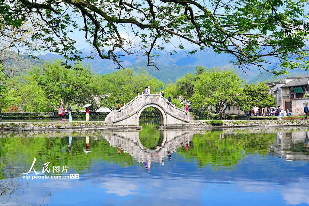 安徽黟县：宏村春意盎然【4】
