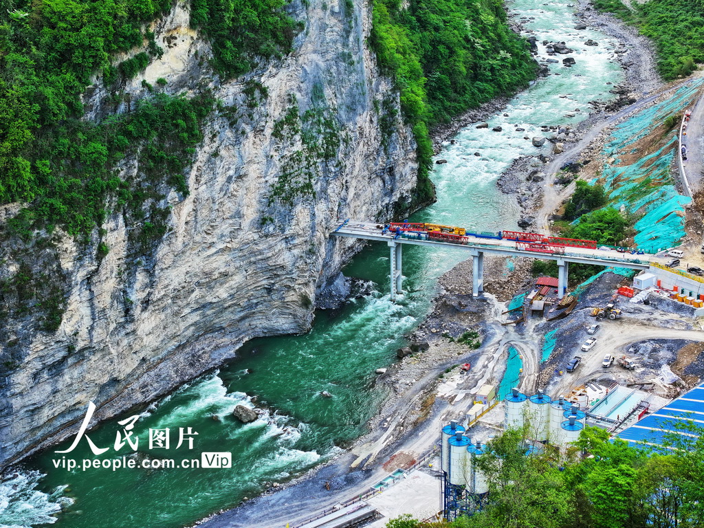 湖北恩施：姚家平水利枢纽工程建设如火如荼【3】