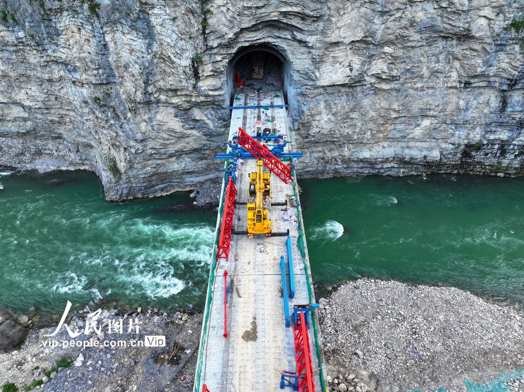 湖北恩施：姚家平水利枢纽工程建设如火如荼【6】